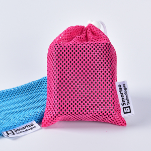 Wholesale <strong>Custom</strong> Nylon <strong>Mesh</strong> Bag Foldable Small Zipper <strong>Net</strong> for Gift Packaging Drawstring <strong>Net</strong> Packing <strong>Mesh</strong> Bags - Product Image 3