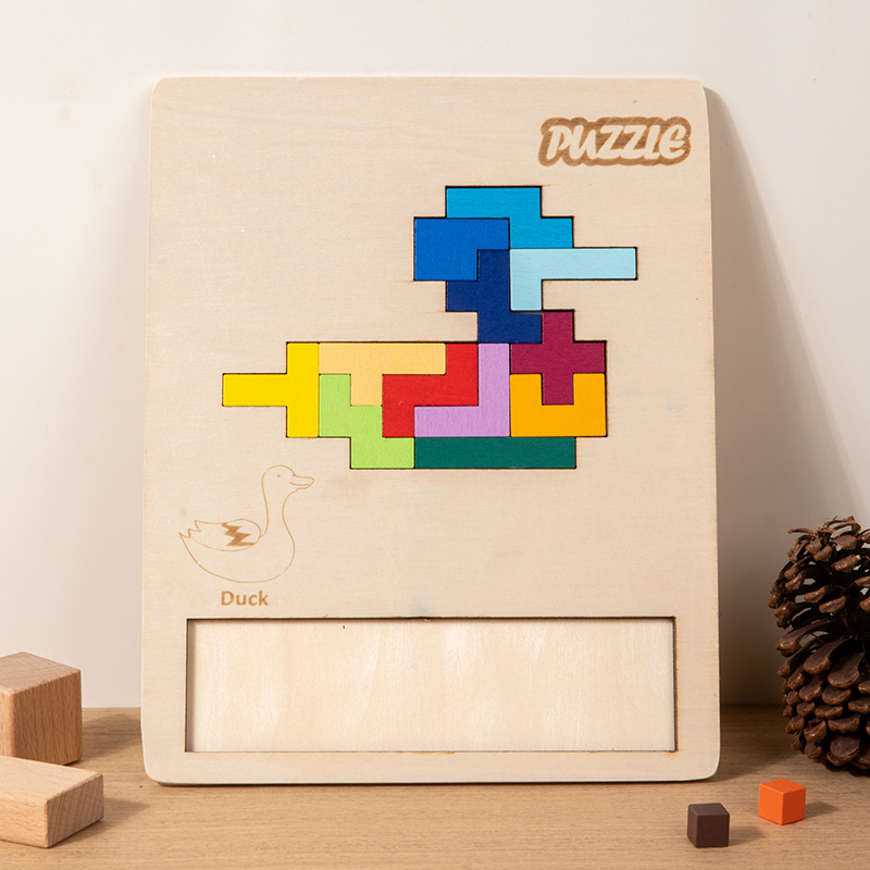 Puzzle de réflexion façon canard