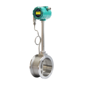 Customizable Piezoelectric <strong>Sensor</strong> Vortex Flowmeter <strong>Pulse</strong> <strong>Output</strong> Temperature Pressure Compensation for Gas Water Air Medium LCD - Product Image 1