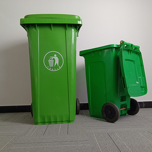 100L/120L/240L/360L/660L/1100L plastik çöp kutusu Wheelie bin çöp tenekesi geri dönüşüm çöp konteyneri açık çöp kutusu - Product Image 5