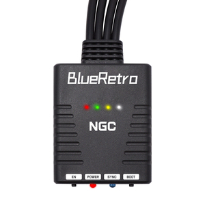 Nuevo Adaptador convertidor de transmisor inalámbrico NGC Blueretro para Nintendo GameCube compatible con PS5 PS4 Switch Xbox Controller - Product Image 1