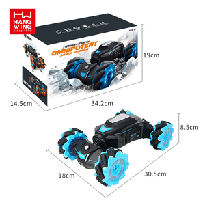 2.4G RC Auto Dual-Fernbedienung Stunt Twist Change Stunt 4WD Spray Offroad-Fahrzeug Radio Elektro Programmier spielzeug für Kinder - Product Image 6