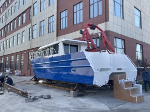11.6 Meters 38 Feet Survey Work Boat <strong>Vessel</strong> for Offshore Hydrological Research Work with Seat for 12 Crews Aluminum Work Boat - Product Image 2