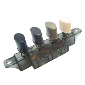 Guangei factory 1A 4 tasti 3 velocità inserimento cavi tipo di piano interruttore di controllo a chiave per ventilatore o frullatore - Product Image 1