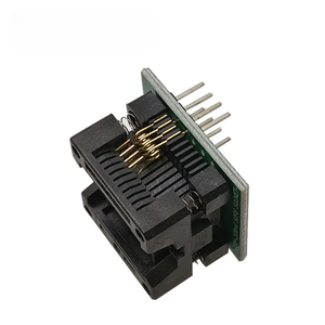 SOIC8 SOP8 a DIP8 asiento de cuerpo ancho 150/200mil adaptador de programador enchufe azul SA602 IC quemador de conversión de prueba - Product Image 4