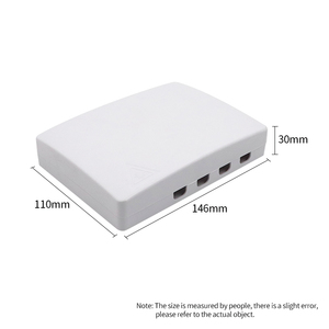 WiFi IP TCP GPRSネットワーク互換性を備えた4コアFTTH光ファイバー終端ボックス屋内光ファイバー分配ユニット - Product Image 2