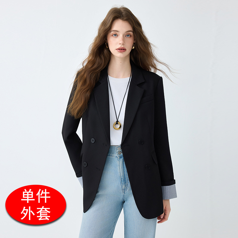 black suit