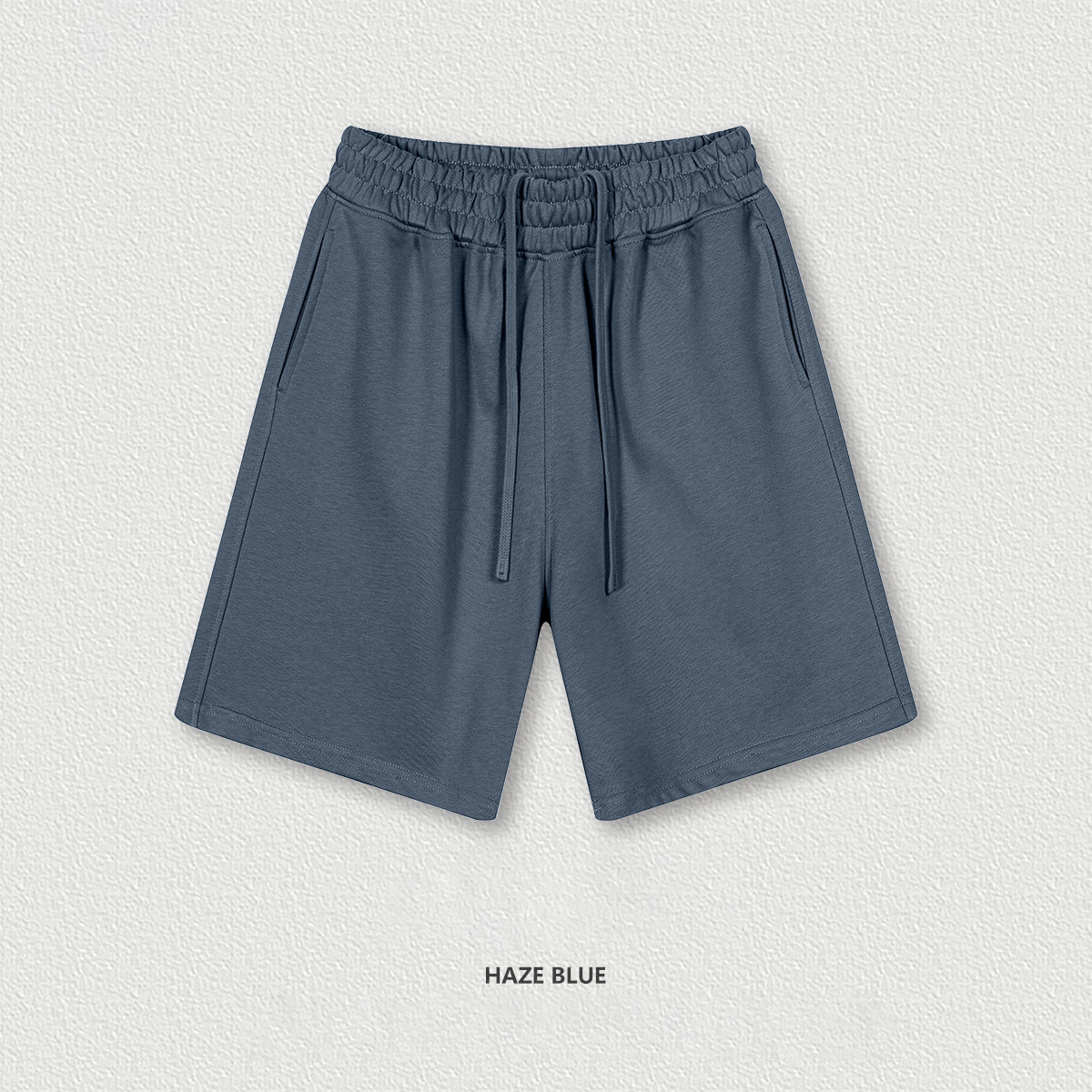 HAZE BLUE-Short Pants