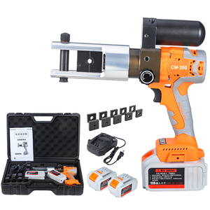 أدوات تغضين هيدروليكية للكابل الطرفي من DOOROOM صغيرة محمولة قابلة لإعادة الشحن ببطارية ليثيوم Cu/Al - Product Image 1