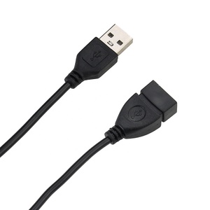 1M USB 2.0 uzatma kablosu erkek kadın tak genişletici veri kablosu hattı bilgisayar PC TV sabit Disk için - Product Image 3