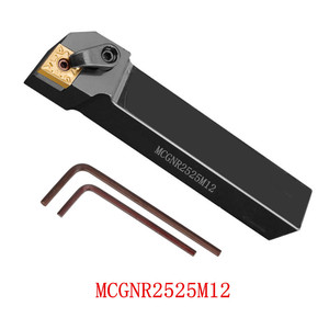91度CNC旋盤旋盤MCGNR/L2525M12 CNMGインサート用外部旋削工具ホルダー - Product Image 2
