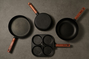 Chất lượng cao woove thiên nhiên ultrastone Frypan/chảo Made in Hàn Quốc dễ dàng làm sạch - Product Image 6