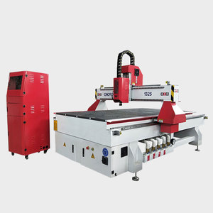 Venta caliente, barato, de China, máquina de enrutador CNC 1325 con Nc studio DSP sistema de Control para madera de MDF acrílico de corte - Product Image 1