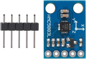 GY-273 HMC5883L 3 assi bussola magnetometro sensore modulo ad alta precisione IIC/I2C per Arduin 3-5V moduli elettronici kit - Product Image 2