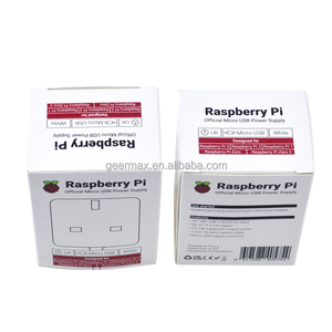 Raspberry Pi 3B 3B + fuente de alimentación interfaz Micro USB oficial 5,1 V 2.5A 12,7 W 1,5 m 18AWG Cable cargador Adaptador 1 2 Zero Original - Product Image 6