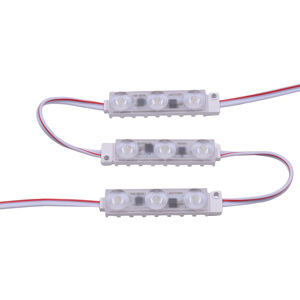 Tabela led ışık 3led 2835 IP65 Led Modul modulos LED 110V 3000K sıcak beyaz işaretler için enjeksiyon modül lamba LED - Product Image 1