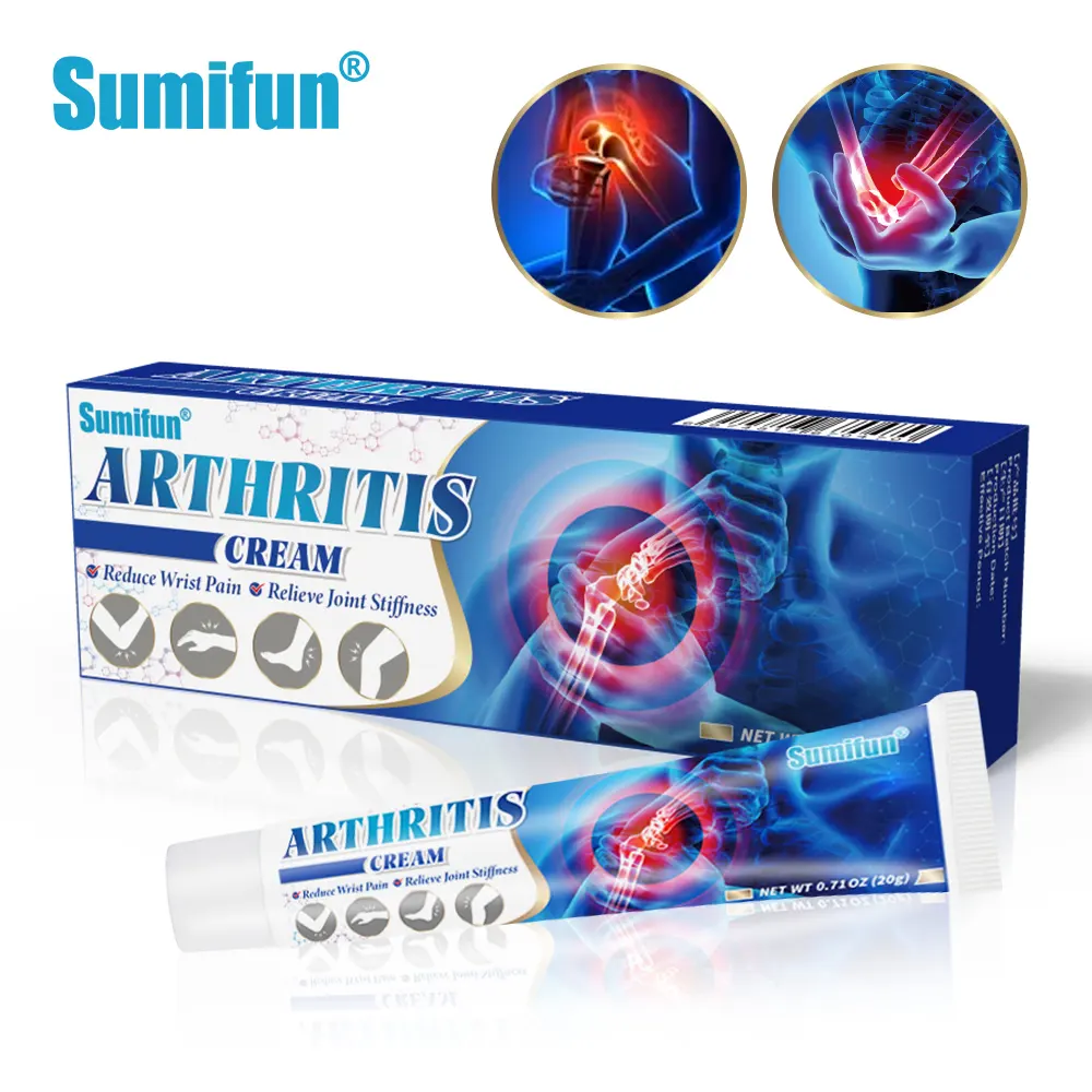 Sumifun Factory Oem Pommade contre l'arthrite pour les entorses musculaires et les douleurs articulaires Soulagement des douleurs dorsales 20g