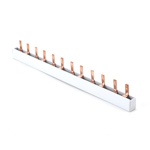 C45/<strong>DZ47</strong> Copper Mcb Bus bar Terminal <strong>2p</strong> Circuit Breaker 100A Busbar Copper 1.8*8mm Switch Connection - Product Image 4
