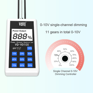Controlador DE LUZ DE CRECIMIENTO Led regulable con función de memorización para 150 juegos de luz - Product Image 4