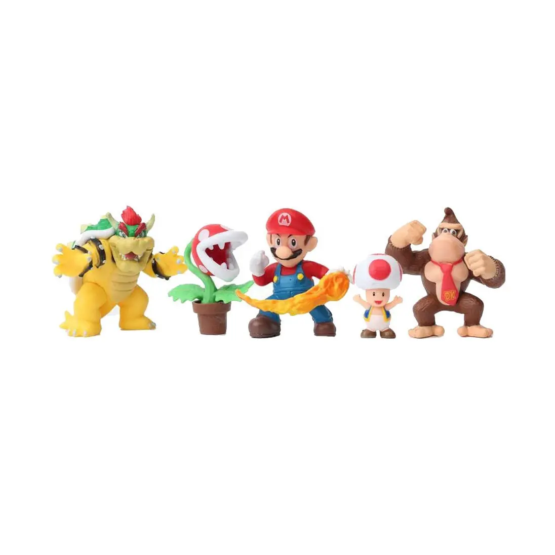 18 unids/set SuperMario de acción | PVC figuras de acción juguetes modelo manos figura de acción de colección venta al por mayor