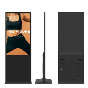 Uso del centro commerciale interno 55 pollici pubblicità schermo chiosco di rete schermo verticale Display e Touchable pannello LCD in piedi - Product Image 1
