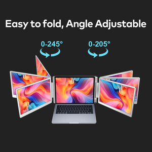 FOPO 15.6 Inch Laptop Screen Extender Dual Triple Portable <strong>Monitor</strong> 1080P IPS <strong>LCD</strong> <strong>Display</strong> Used for Multi Screen <strong>Computer</strong> Travel - Product Image 4