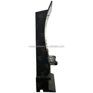 Georgia Pennsylvania gelişmiş 43 "kavisli + 24" iki ekran hi-yükseltici beceri oyun makinesi sikke işletilen Video oyunu makine PC kurulu - Product Image 4
