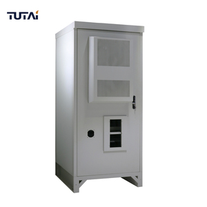 定制42U 47U室外机柜，带冷却系统电信机柜外壳 - Product Image 6