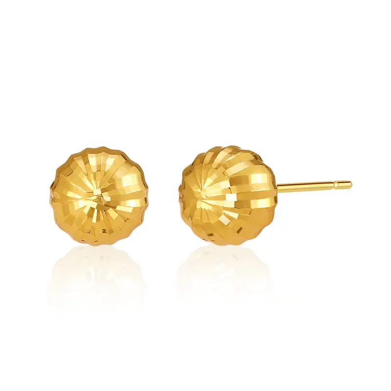 DHJ0629 Wholesale Foreign Trade Gold-Plated Earrings Simple Temperament Stud Earrings