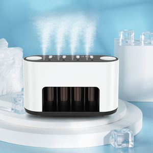 Smart Air Purifier With Essential Oil Aroma <strong>Diffuser</strong> Four <strong>Nozzles</strong> Mist Maker LED Light Music Speaker Portable Car Oil <strong>Diffusers</strong> - Product Image 6