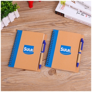 Экологичная Тканевая обложка для блокнота A5 с логотипом на заказ - Product Image 2