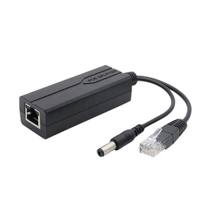 48V Active Isolated PoE <strong>Splitter</strong> IEEE802.3af 12V <strong>1</strong>.2A adapter Injector poe <strong>splitter</strong> Connector 10/100M For PoE IP Camera - Product Image 1