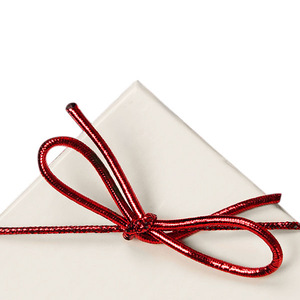 Wholesale <strong>Custom</strong> High Quality Metallic Gold <strong>Elastic</strong> Stretch <strong>Loops</strong> <strong>Elastic</strong> <strong>Bow</strong> for Crafts and Easy Gift Wrapping - Product Image 5