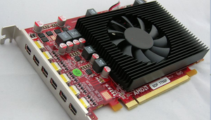 高速配信Radeon HD7750 2GB GDDR5 PCIE3.06xミニディスプレイポートマルチスクリーンビデオカード - Product Image 2