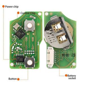 XKB508EN XKB508 Universal Wire Remote <strong>Key</strong> B5 Style 2 Buttons Vehicle <strong>Keys</strong> Work With MINI <strong>Key</strong> Tool VVDI2 for VOLKSWAGEN - Product Image 2
