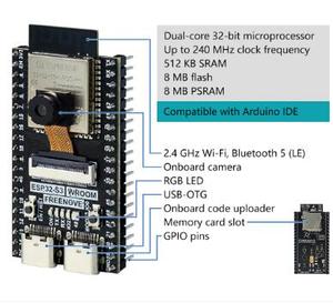 Beste Qualität ESP32-S3-WROOM Entwicklungs board ESP8266 IC CAM Kit mit V19192 Treiber ESP32-C3 Dev Kit ESP32-S3-WROOM-1-N8 - Product Image 3