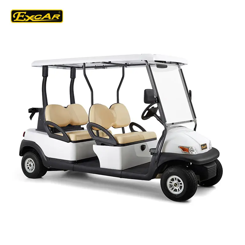 Chasis de aluminio para carrito de golf de 4 plazas, carrito de golf eléctrico de cuatro ruedas