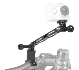 HOSHI Bicycle Alloy Bracket Extension <strong>Mount</strong> Aluminum Panoramic Camera Motorcycle Accessories for Insta360 One X gopro Hero - Product Image 3