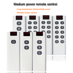 Fern RF Fernbedienung Sender high power EV1527 Lernen Code Fernbedienung Für Elektrische Lichter - Product Image 1