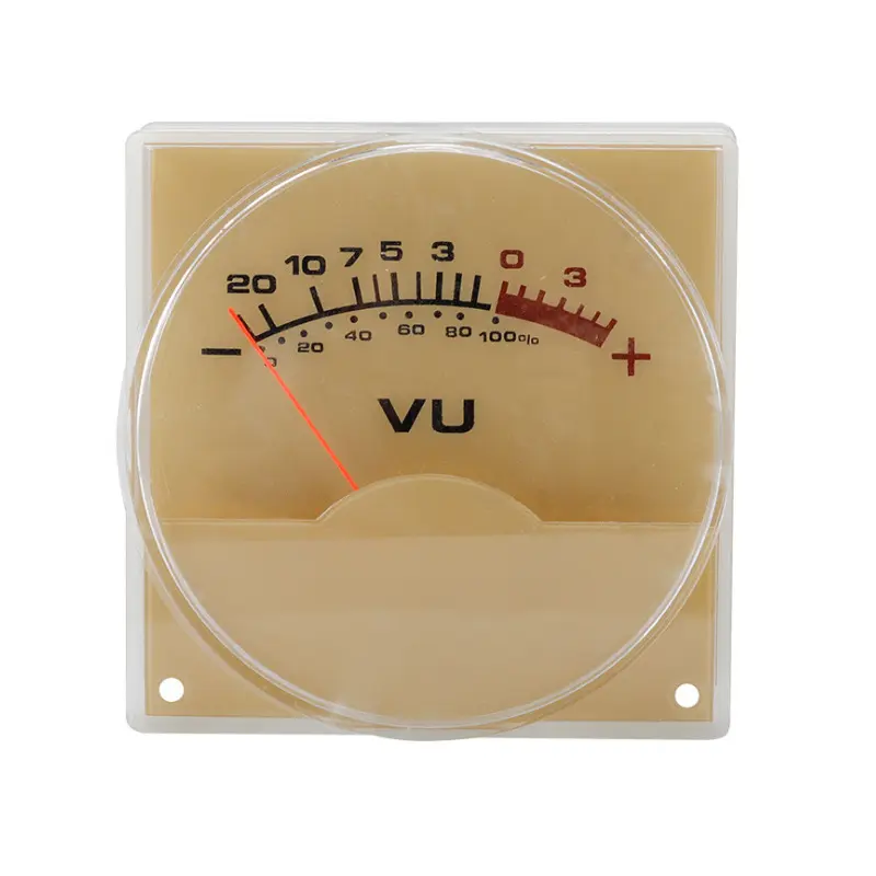 VU เมตรความแม่นยำสูง P-64ประเภทตัวชี้วัดความถี่ไฟฟ้าหัวเมตรปริมาณเสียงเมตร