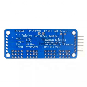 16-Kanal PWM Servo Lenkgetriebe Treiber platine Roboters teuerung IIC-Schnitts telle Treiber modul PCA9685 - Product Image 3