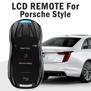 Kit Kunci Mobil Universal Modifikasi LCD <span class=keywords><strong>Smart</strong></span> Remote dengan Keyless Go untuk Gaya Porsche - Product Image 1