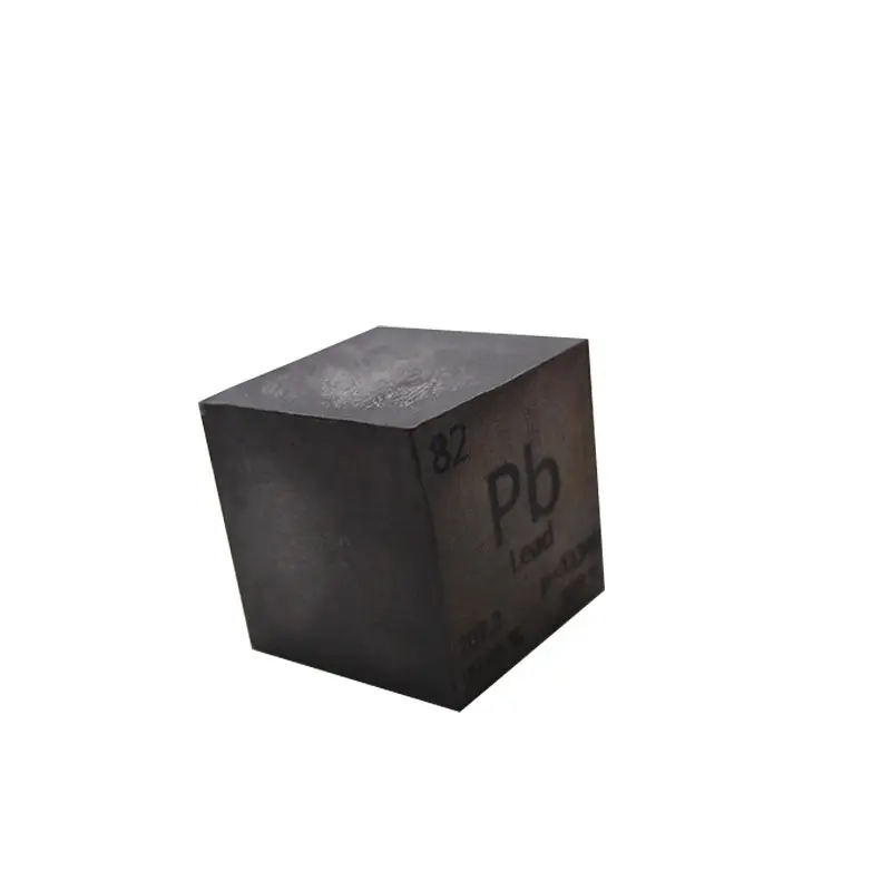 Plomo cubo 9995 puro 1 pulgadas de bajo precio para comprar para los elementos metálicos