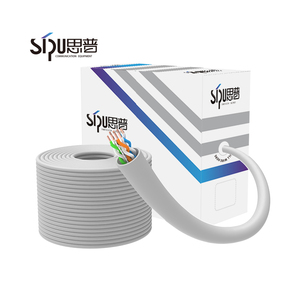 SIPU 305m卷<span class=keywords><strong>UTP</strong></span> 5e类局域网电缆多股电表网络4对价格5e类305m类5以太网通信电缆