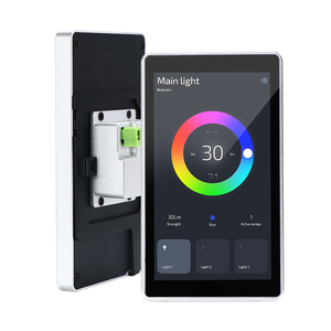 2GB Capacidad de memoria POE Embedded Android Tablet Panel de control inteligente Pantalla táctil capacitiva de 5 pulgadas Superficie de vidrio para uso comercial