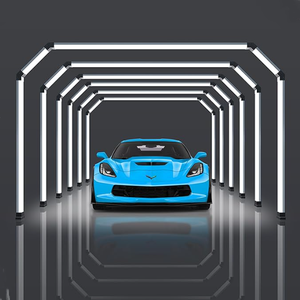 SUEZ High End Quality <strong>Easy</strong> Assembly Led Tunnel Lighting for Auto Showroom Car Detailing