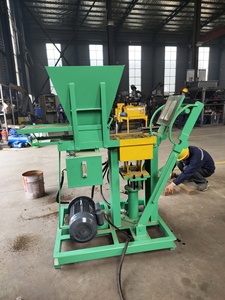 <strong>Clay</strong> Soil Interlocking Brick Block <strong>Making</strong> Machinery - Product Image 3
