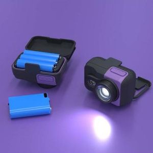 EMC EN62471 ROHS BSCI Small 800 LUMENS PX4 Water Proof 3h Lighting Time 200M Long Range Led Headlamp Head Mounted Torch <strong>Light</strong> - Product Image 2