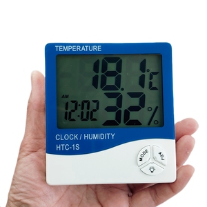 Medidor digital de temperatura y humedad ambiente, instrumento montado en la pared para equipos de prueba de humedad - Product Image 5