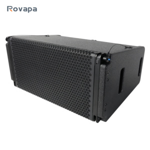 Акустическая система ROVAPA Dual 10 дюймов, 2-полосная линейная, 500 Вт RMS, 120 ° x10 ° Компрессионный драйвер 3 дюйма, 133 дБ SPL, итальянского производства, с корпусом 15 мм - Product Image 2